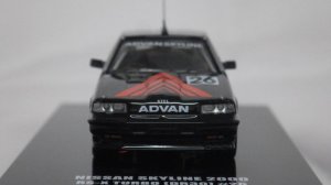 画像2: INNO MODELS ニッサン スカイライン 2000 RS-X TURBO(DR30) #26 "ADVAN" JTC 1987 RED/BLACK