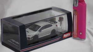 画像9: ホビージャパン スバル WRX RA-R オプション装着車 With Engine Display Model Crystal White Pearl