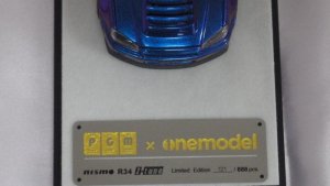 画像10: Ignition Model PGM x onemodel  NISSAN SKYLINE R34 GT-R Nismo Z-Tune Metallic Purple