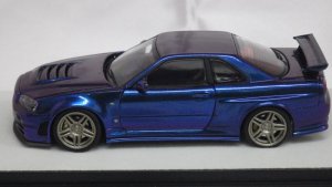 画像8: Ignition Model PGM x onemodel  NISSAN SKYLINE R34 GT-R Nismo Z-Tune Metallic Purple