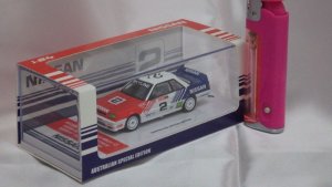 画像7: INNO MODELS NISSAN SKYLINE GTS-R(HR31) #2 "NISSAN MOTOR SPORT AUSTRALIA" BATHURST TOOHEYS 1000 1989 AUSTRALIAN SPECIAL EDITION RED/WHITE/BLUE