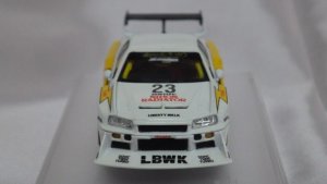 画像2: CM-MODEL LB-ER34 スーパーシルエット 日産 スカイライン WHITE/YELLOW