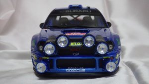 画像2: otto mobile スバル インプレッサ WRC モンテカルロ 2002 #10 WR BLUE