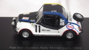 画像5: スパーク フィアット 500 Gamine Rally Monte Carlo 1969 R-F.Dulbecco/Y.Le Graverend WHITE/BLACK
