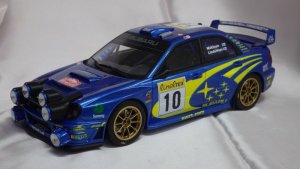 画像1: otto mobile スバル インプレッサ WRC モンテカルロ 2002 #10 WR BLUE