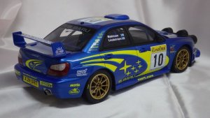 画像3: otto mobile スバル インプレッサ WRC モンテカルロ 2002 #10 WR BLUE