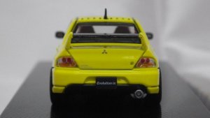 画像4: CM-MODEL MITSUBISHI LANCER EVOLUTION IX YELLOW