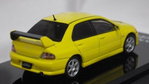 画像3: ホビージャパン 三菱 ランサー GSR エボリューションVIII エンジンディスプレイモデル付き Yellow Solid