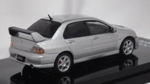 画像3: HOBBY JAPAN MITSUBISHI LANCER GSR EVOLUTION VIII with Engine Display Model Cool Silver Met