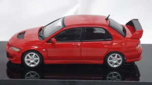 画像5: ホビージャパン 三菱 ランサーGSR EVOLUTION VIII with Engine Display Model Red Solid