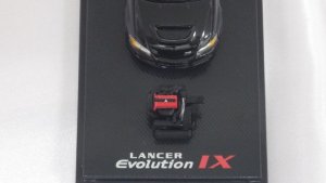 画像6: CM-MODEL MITSUBISHI LANCER EVOLUTION IX BLACK