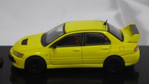 画像5: CM-MODEL MITSUBISHI LANCER EVOLUTION IX YELLOW