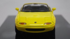 画像2: HOBBY JAPAN MAZDA EUNOS ROADSTER(NA6CE) with Tonneau Cover Sunburst Yellow
