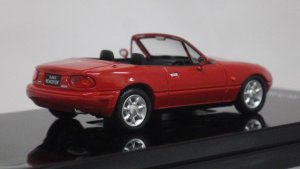 画像3: ホビージャパン マツダ ユーノス ロードスター(NA6CE) with Tonneau Cover Classic Red