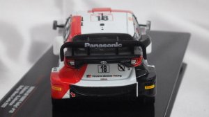 画像4: ixo TOYOTA GR YARIS Rally1 #18 T.Katsuta/A.Johnston Rallye Monte-Carlo 2022 WHITE/RED/BLACK