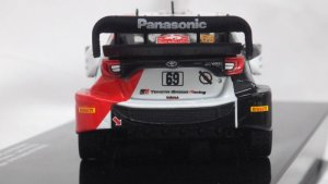 画像4: ixo TOYOTA GR YARIS Rally1 #69 K.Rovanpera/J.Halttunen Rallye Monte-Carlo 2022 WHITE/RED/BLACK