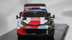 画像2: ixo TOYOTA GR YARIS Rally1 #1 S.Ogier/B.Veillas Rallye Monte-Carlo 2022 WHITE/RED/BLACK