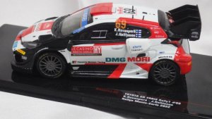 画像5: ixo TOYOTA GR YARIS Rally1 #69 K.Rovanpera/J.Halttunen Rallye Monte-Carlo 2022 WHITE/RED/BLACK