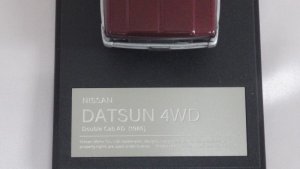 画像6: ハイストーリー 日産 ダットサン 4WD ダブルキャブ AD 1985 DARK RED MET/SILVER MET TWO TONE