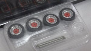 画像7: ターマックワークス ミツビシ スタリオン Silver/Dark Red