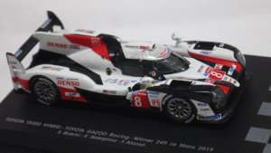 画像1: スパーク TS050 ハイブリッド トヨタ ガズー レーシング 優勝車 24H Le Mans 2019 S.Buemi/K.Nakajima/F.Alonso WHITE/RED/BLACK