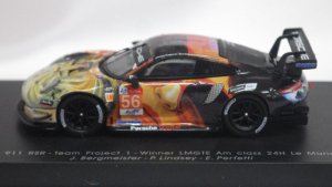 画像5: スパーク ポルシェ 911RSR- Team Project 1 - Winner LMGTE Am class No.56 24H LeMans 2019 J.Bergmeister/P.Lindsey/E.Perfetti BLACK