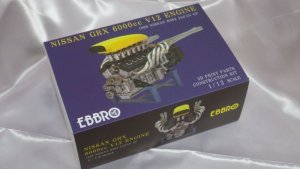 画像1: エブロ 日産 GRX エンジン(3D PRINT KIT) 32002