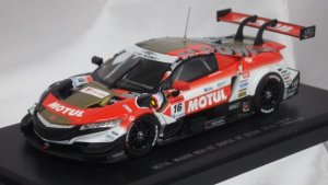 画像1: エブロ ホンダ モチュール 無限 NSX-GT No.16 SUPER GT500 2018 H.Mutoh/D.Nakajima RED/GOLD/BLACK