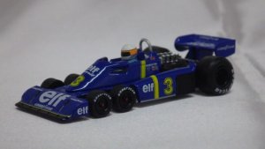 画像1: MINI GT Tyrrell P34 #3 Jody Schecter 1976 Swedish GP Winner BLUE