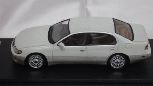 画像5: ホビージャパン (MARK43) トヨタ アリスト 3.0V(JZS147) Customized Version Warm Gray Pearl Mica Toning G