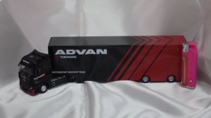 画像3: MINI GT メルセデスベンツ アクトロス w/レーシングトランスポーター"アドバン"(LHD) ADVAN