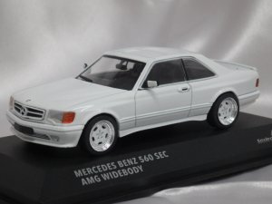 画像1: ソリド メルセデスベンツ 560 SEC AMG ワイドボディ WHITE