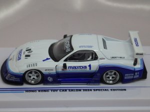 画像5: INNO MODELS MAZDA LBWK RX-7(FD3S) LB-SUPER SILHOUETTE HONG KONG TOY CAR SALON 2024 SPECIAL EDITION BLUE/WHITE