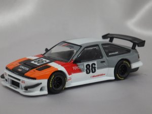 画像1: TARMAC WORKS TOYOTA Sprinter Trueno AE86 Widebody TRD