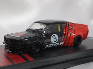 画像1: INNO MODELS MAZDA LB-WORKS MAZDA RX-3 Savanna ADVAN LIVERY