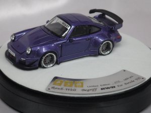 画像1: PGM Porsche  RWB930 Rotating display Violet Purple