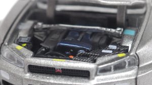 画像6: MINI GT NISSAN SKYLINE GT-R [R34] KAIDO WORKS SHINJUKU V1 SILVER