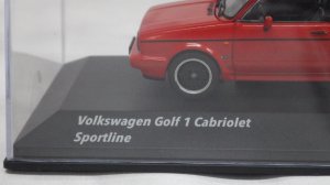 画像6: SOLIDO VW GOLF 1 Cabriolet Sportline Tornado Red