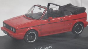 画像1: SOLIDO VW GOLF 1 Cabriolet Sportline Tornado Red