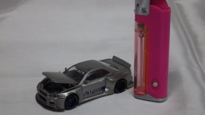 画像7: MINI GT NISSAN SKYLINE GT-R [R34] KAIDO WORKS SHINJUKU V1 SILVER
