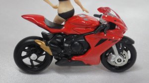 画像6: CM-MODEL MV AGUSTA F3 ROSSO 2022 with show girl RED