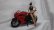 画像1: CM-MODEL MV AGUSTA F3 ROSSO 2022 with show girl RED (1)