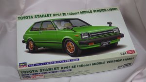 画像1: ハセガワ トヨタ スターレット KP61 SE(3Door) 中期型(1980)