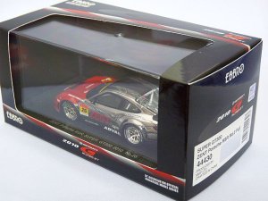 画像5: EBBRO  Porsche  ZENT Porsche RSR SUPER GT300 2010 #25 Rd.3 Fuji  RED/SILVER