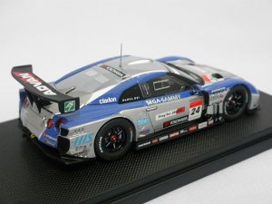 画像3: EBBRO  NISSAN  ADVAN KONDO GT-R Rd.2 Fuji SUPER GT500 2011 #24  SILVER/BLUE