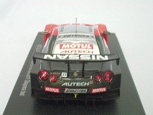 画像4: エブロ モチュール オーテック GT-R スーパーGT500 2011 岡山テスト車両　RED/BLACK