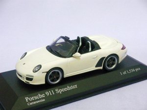 画像1: MINICHAMPS  Porsche  911 Speedster(997II) 2010  WHITE