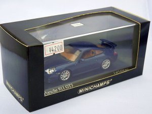 画像5: ミニチャンプス ポルシェ 911 GT3 2003 BLUE