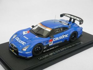 画像1: エブロ 日産 カルソニックインパル GT-R Rd.2 Fuji SGT500 2011#12  BLUE