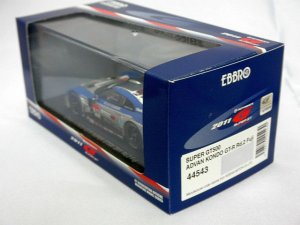画像5: EBBRO  NISSAN  ADVAN KONDO GT-R Rd.2 Fuji SUPER GT500 2011 #24  SILVER/BLUE